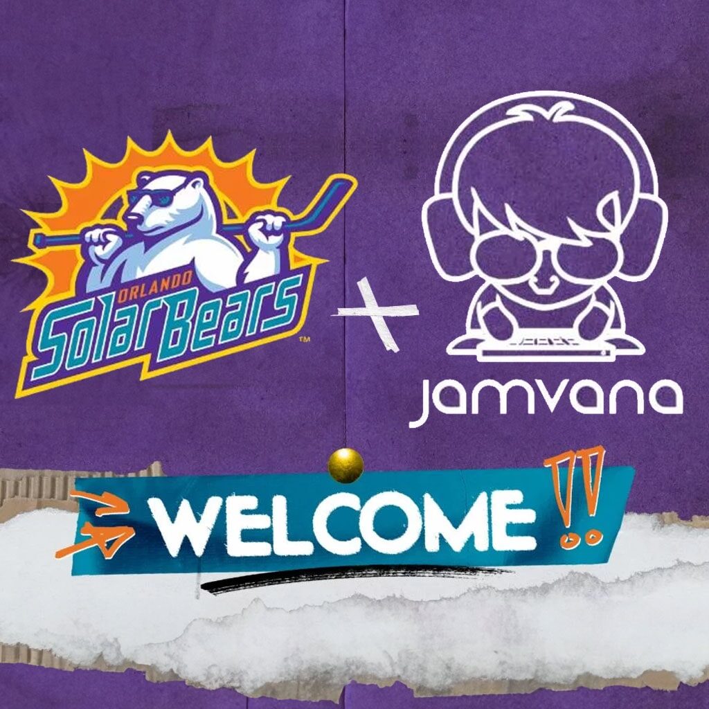 Jamvana Partners With Orlando Solar Bears Hockey Team for 2022-23 Season