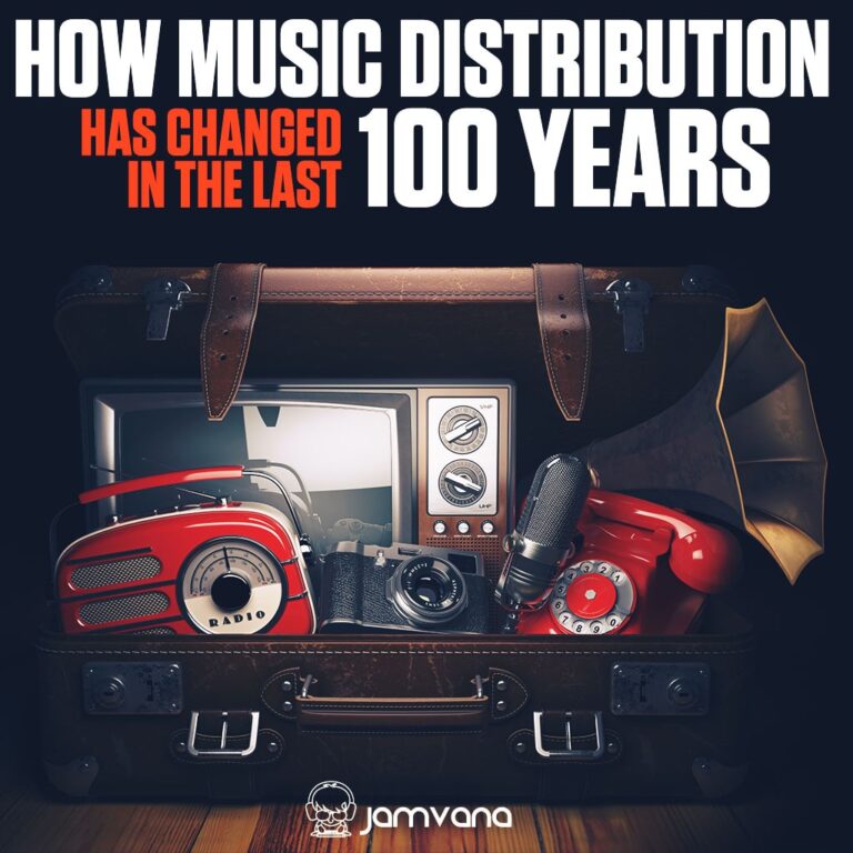 how music distribution has changed over the last 100 years-min
