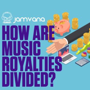 How are music royalties divided-min